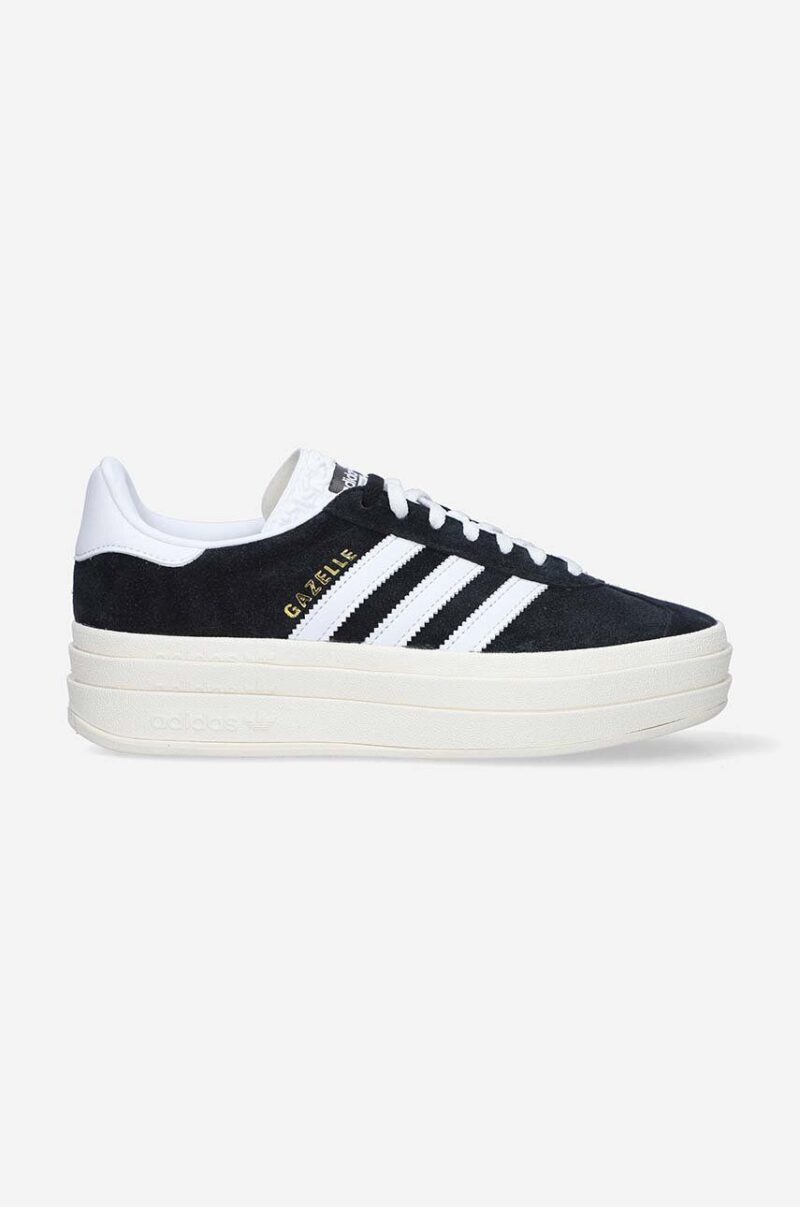 adidas Originals sneakers W Gazelle Bold culoarea negru HQ6912