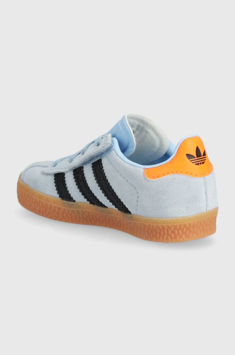 adidas Originals sneakers de piele întoarsă pentru copii GAZELLE CF EL IH2780 preţ