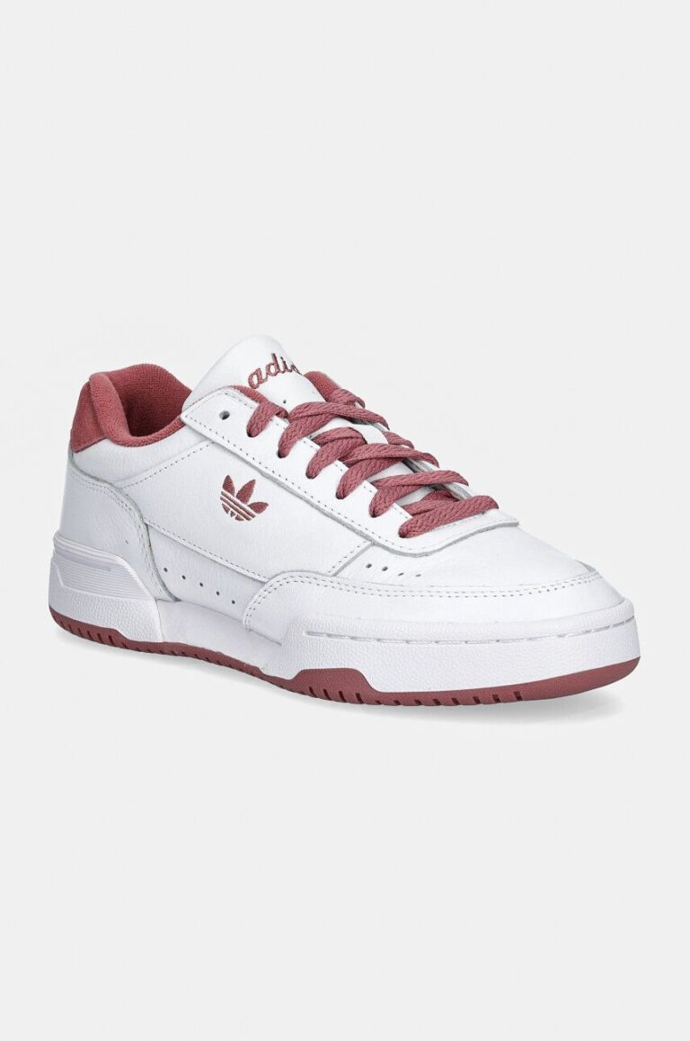 adidas Originals sneakers din piele Court Super culoarea alb