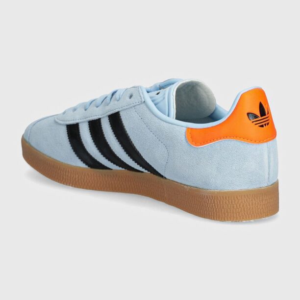 adidas Originals sneakers din piele intoarsă Gazelle JI2076 preţ