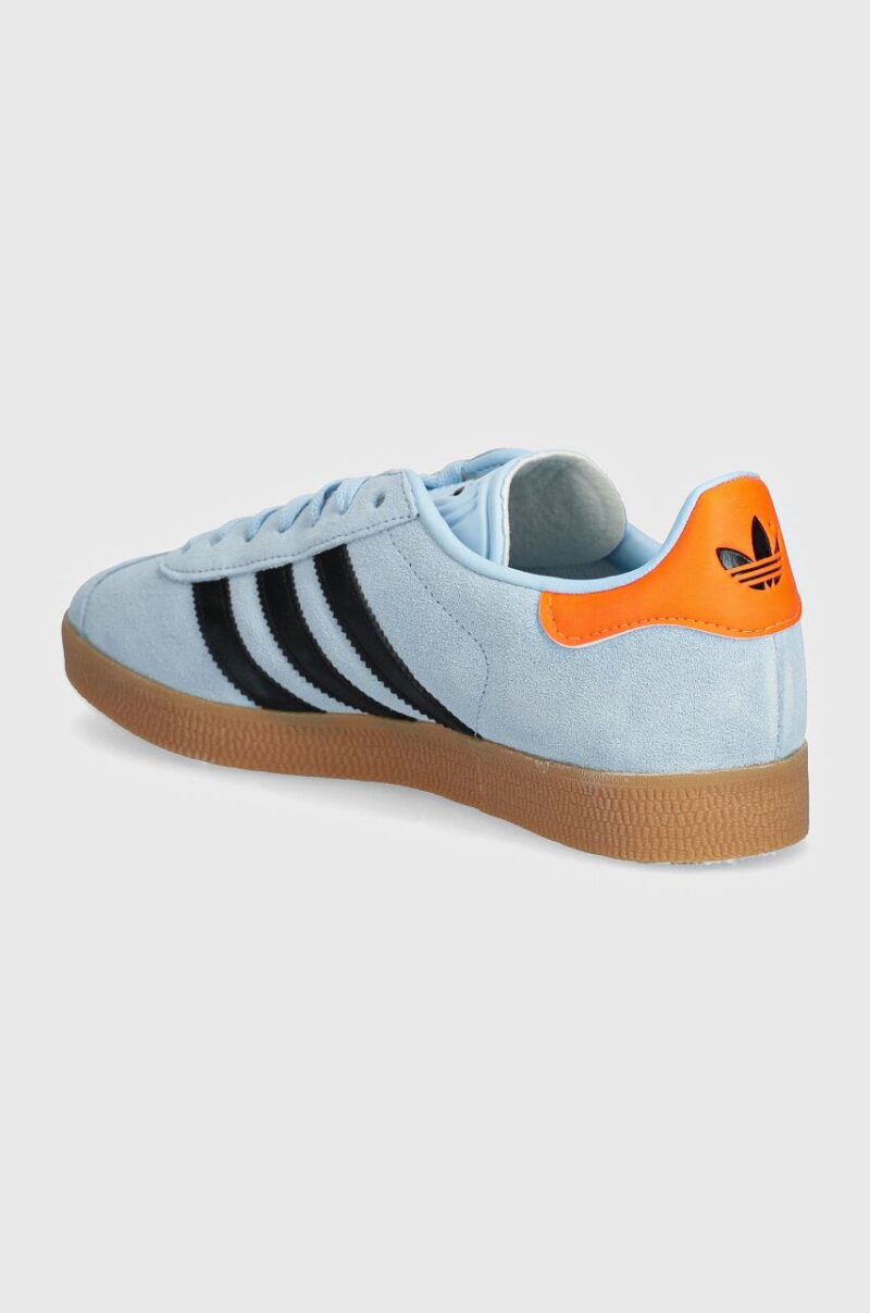 adidas Originals sneakers din piele intoarsă Gazelle JI2076 preţ