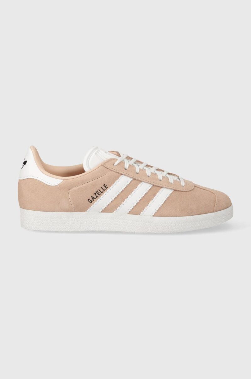 adidas Originals sneakers din piele întoarsă Gazelle culoarea portocaliu ID7006