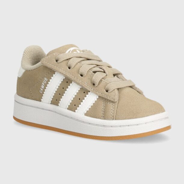 adidas Originals sneakers pentru copii CAMPUS 00s CF EL culoarea bej