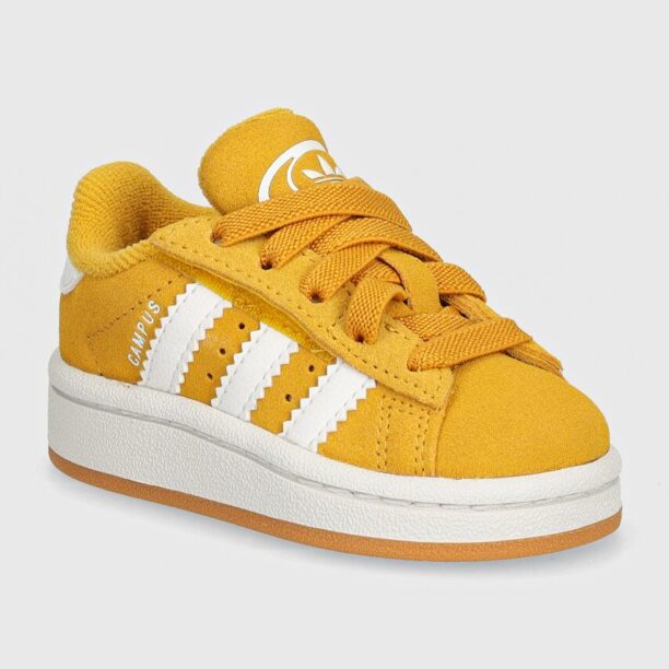 adidas Originals sneakers pentru copii CAMPUS 00s CF EL culoarea galben