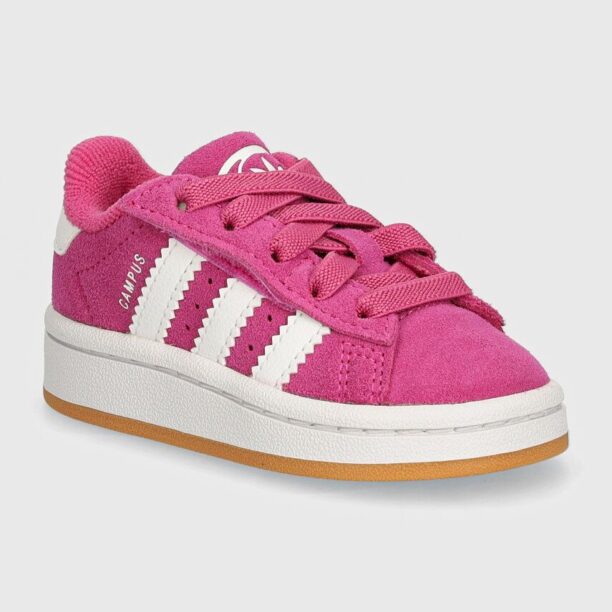 adidas Originals sneakers pentru copii CAMPUS 00s CF EL culoarea roz