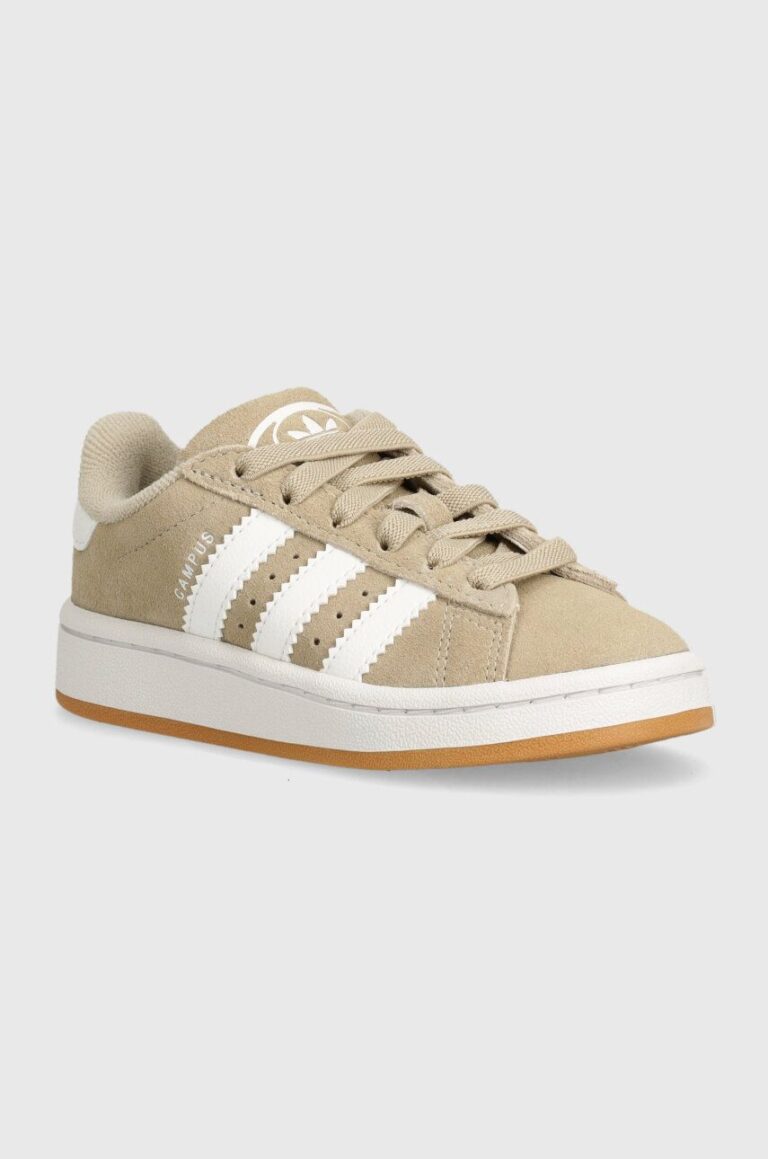 adidas Originals sneakers pentru copii CAMPUS 00s EL C culoarea bej