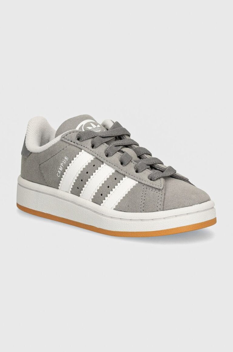 adidas Originals sneakers pentru copii CAMPUS 00s EL C culoarea gri