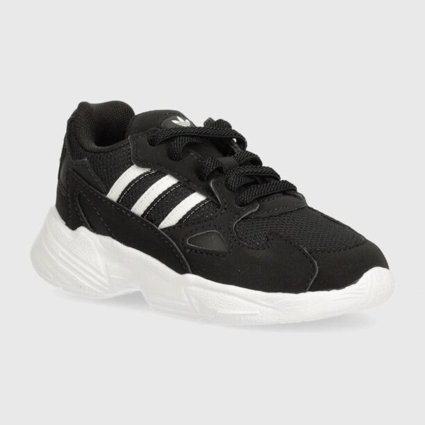 adidas Originals sneakers pentru copii FALCON EL culoarea negru