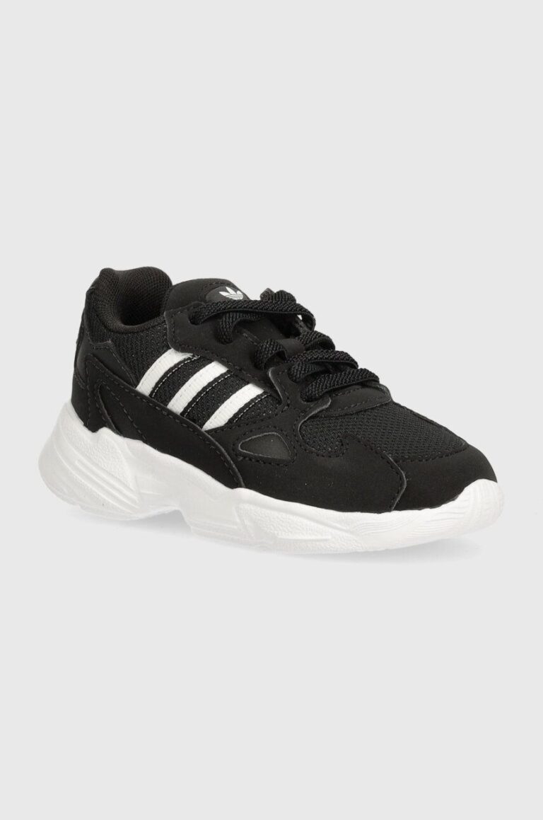 adidas Originals sneakers pentru copii FALCON EL culoarea negru