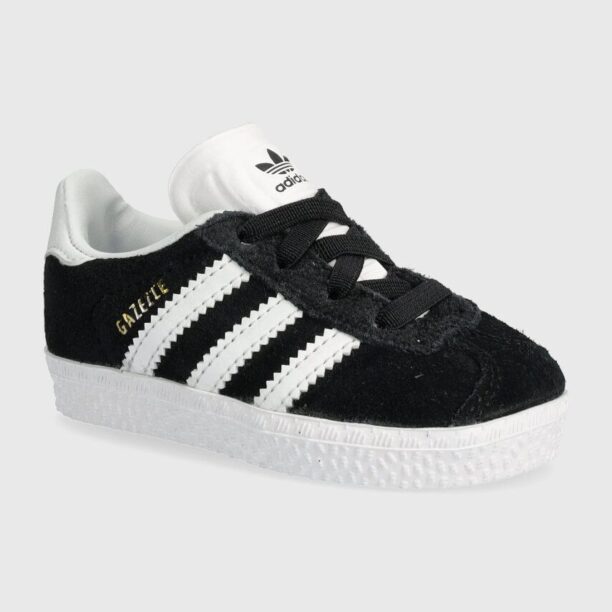 adidas Originals sneakers pentru copii GAZELLE CF EL culoarea negru