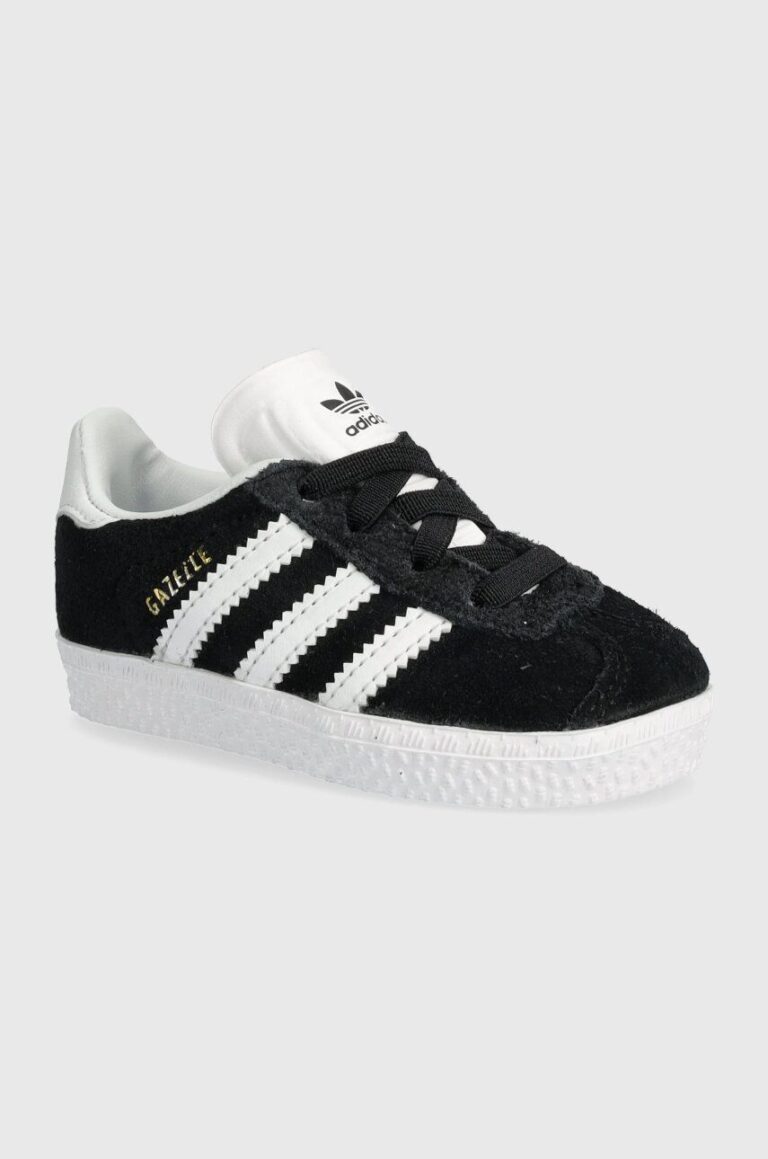 adidas Originals sneakers pentru copii GAZELLE CF EL culoarea negru