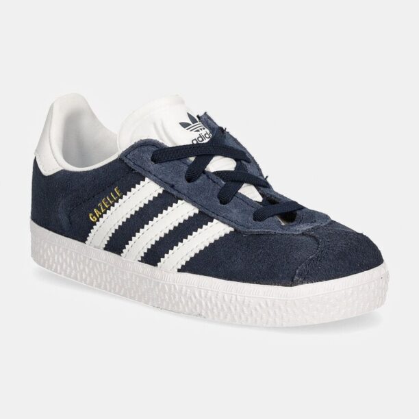 adidas Originals sneakers pentru copii GAZELLE CF EL culoarea verde