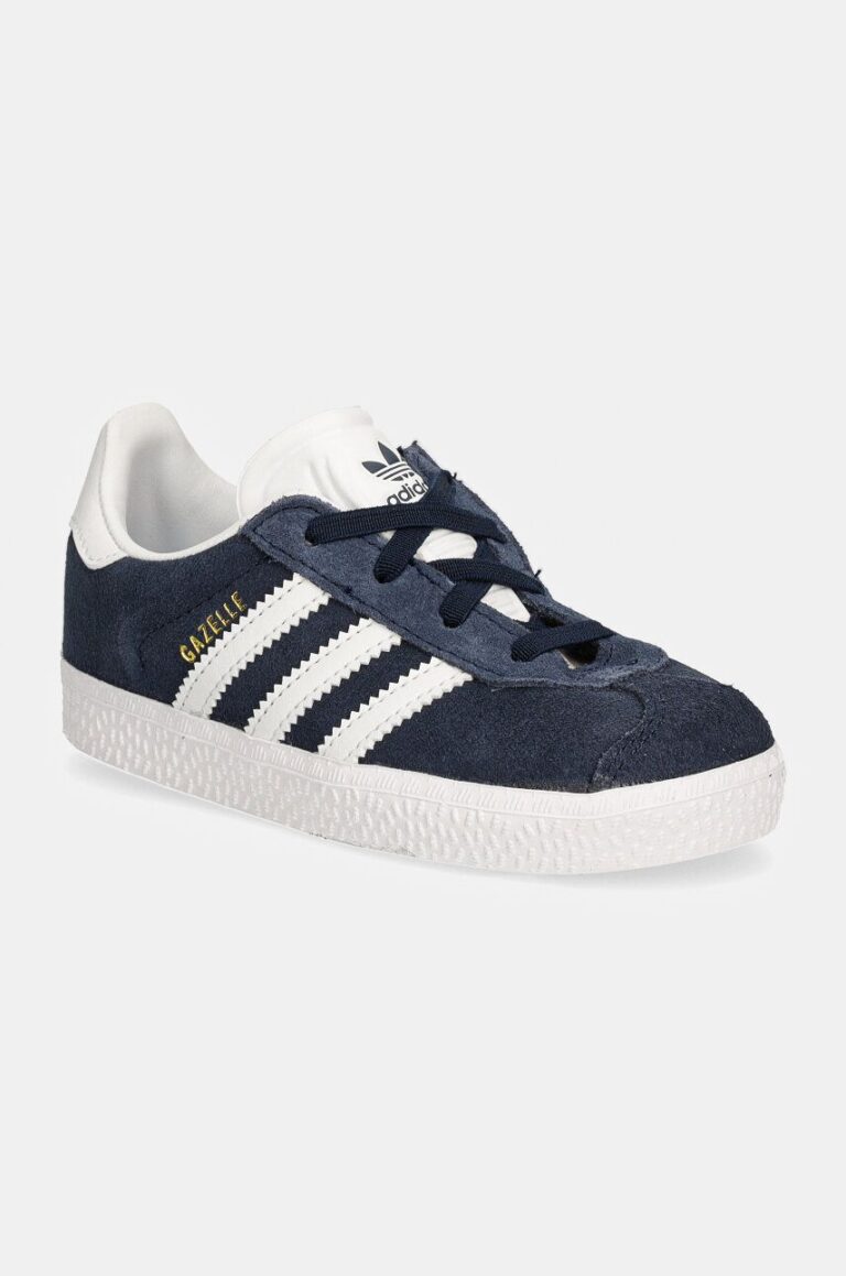 adidas Originals sneakers pentru copii GAZELLE CF EL culoarea verde