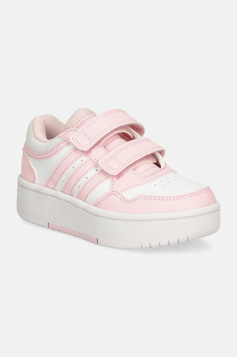 adidas Originals sneakers pentru copii HOOPS 3.0 BOLD CF C culoarea roz