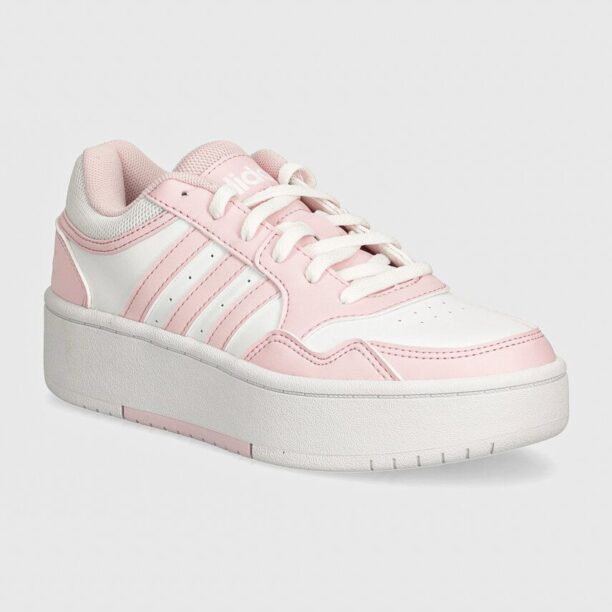 adidas Originals sneakers pentru copii HOOPS 3.0 BOLD culoarea roz