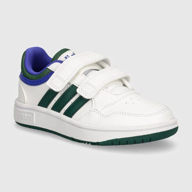 adidas Originals sneakers pentru copii HOOPS 3.0 CF C culoarea alb