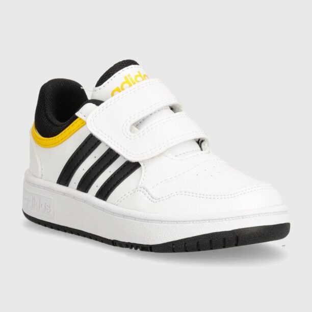 adidas Originals sneakers pentru copii HOOPS 3.0 CF culoarea alb