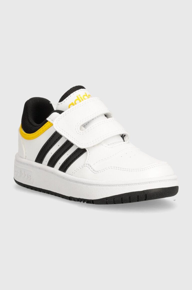 adidas Originals sneakers pentru copii HOOPS 3.0 CF culoarea alb