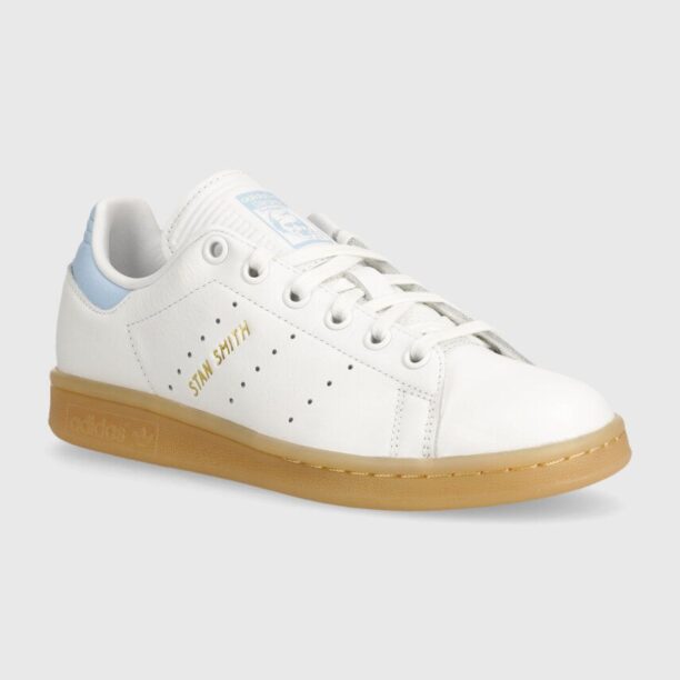 adidas Originals sneakers pentru copii STAN SMITH culoarea alb