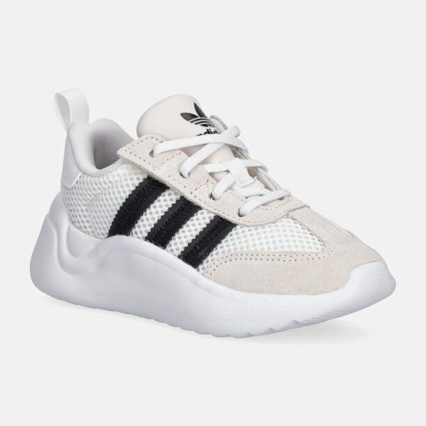 adidas Originals sneakers pentru copii adiFOM 70s CF EL culoarea bej