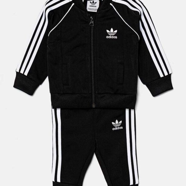 adidas Originals trening bebelusi SST TRACKSUIT culoarea negru