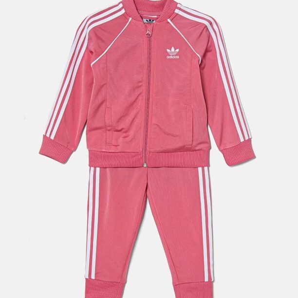 adidas Originals trening bebelusi SST TRACKSUIT culoarea roz