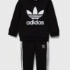 adidas Originals trening copii CREW SET culoarea negru