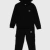 adidas Originals trening copii HOODIE FZ CARGO culoarea negru