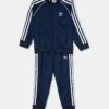 adidas Originals trening copii SST TRACKSUIT culoarea albastru marin