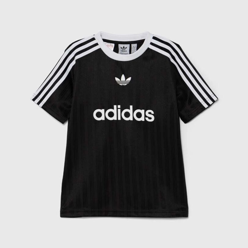 adidas Originals tricou copii culoarea negru