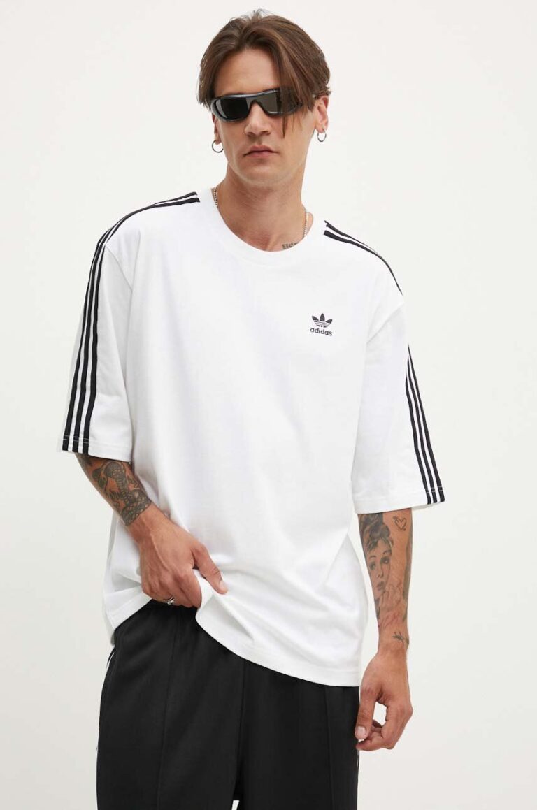 adidas Originals tricou din bumbac Adicolor Oversized Tee barbati