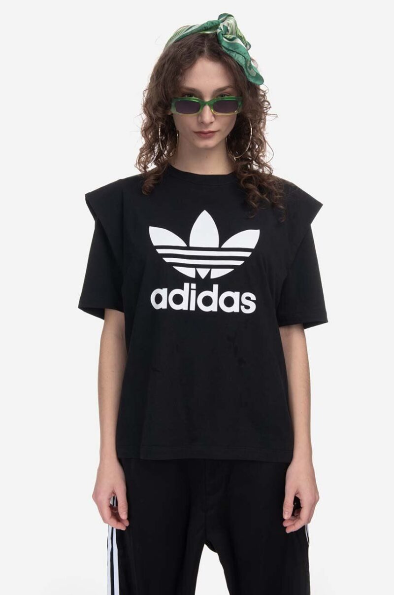 adidas Originals tricou din bumbac IC8805 Tee culoarea negru IC8805-black