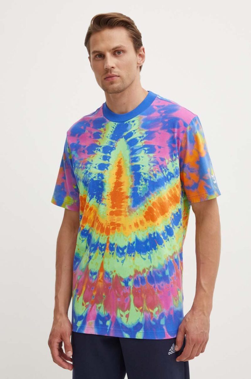 adidas Originals tricou din bumbac Tie-Dyed Tee barbati