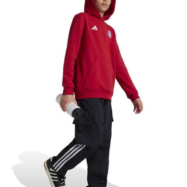 adidas Performance bluza copii FCBIDS HD culoarea rosu