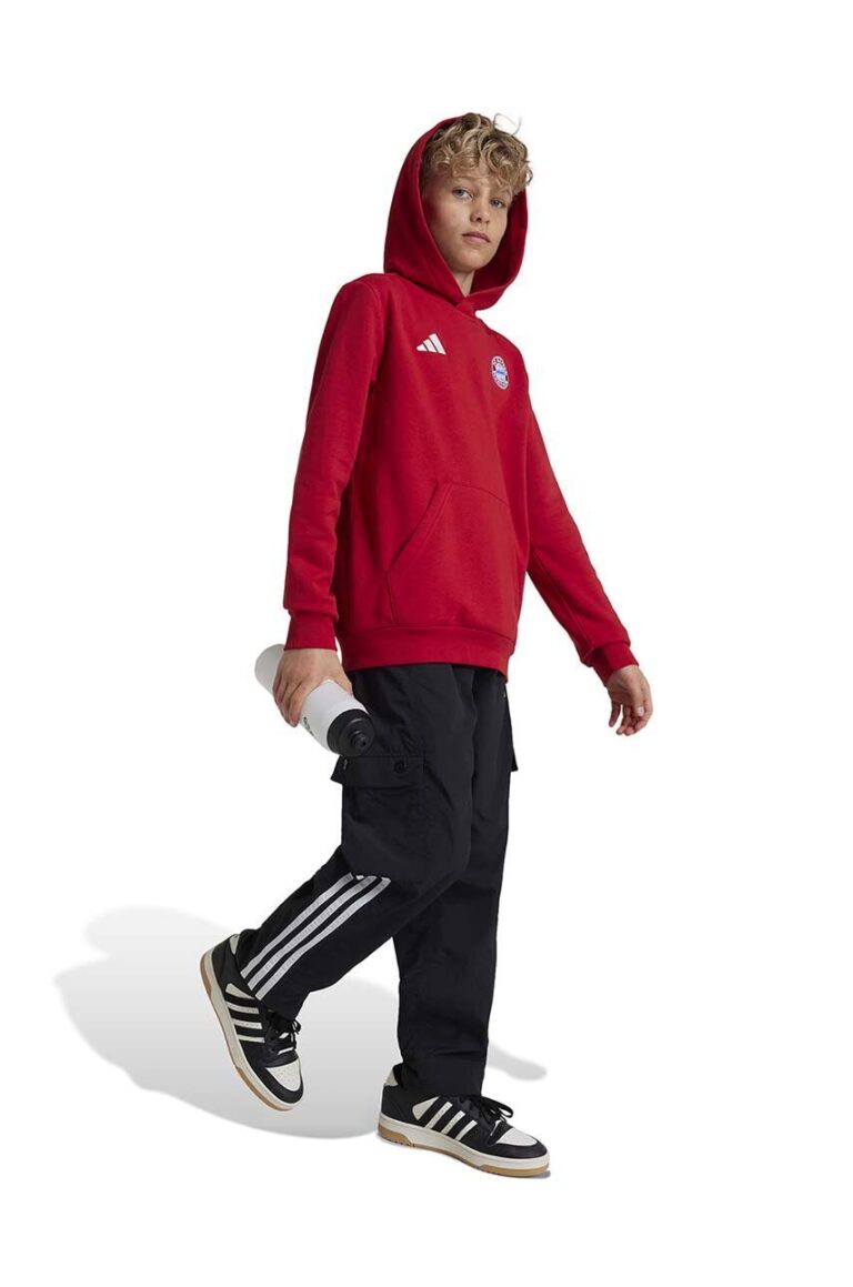 adidas Performance bluza copii FCBIDS HD culoarea rosu