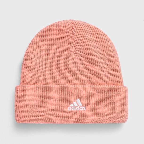 adidas Performance caciula copii LK BEANIE culoarea roz