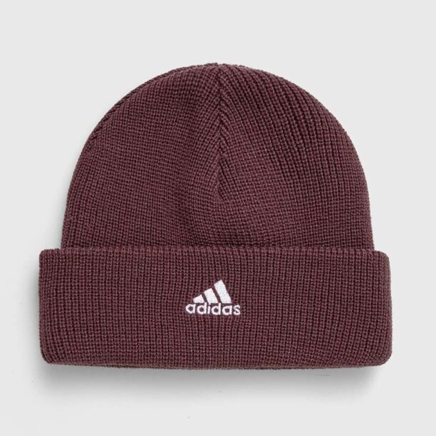 adidas Performance caciula copii LK BEANIE culoarea violet