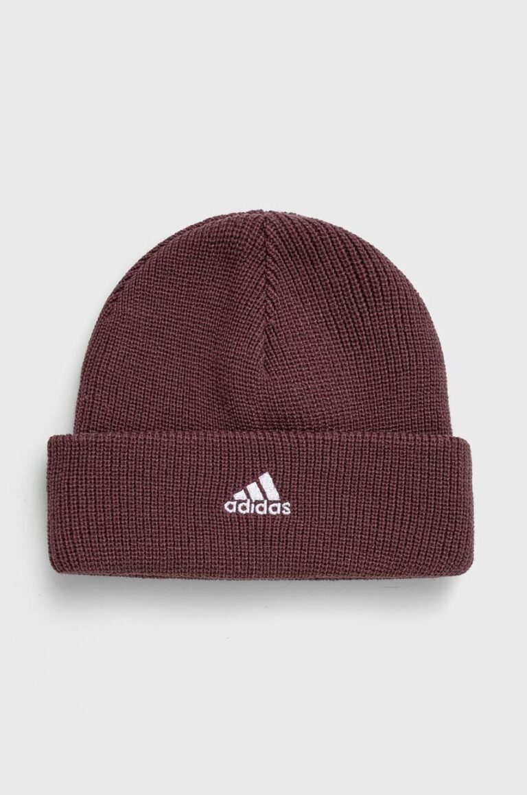 adidas Performance caciula copii LK BEANIE culoarea violet