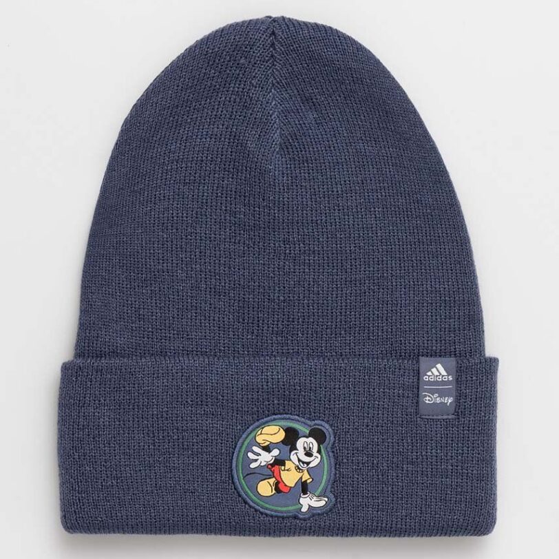 adidas Performance caciula copii LK MM BEANIE culoarea albastru marin