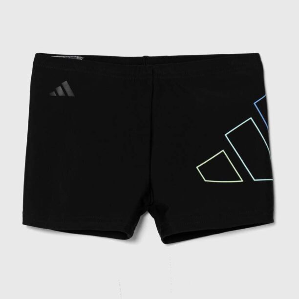 adidas Performance costum de baie copii BB BOXER culoarea negru