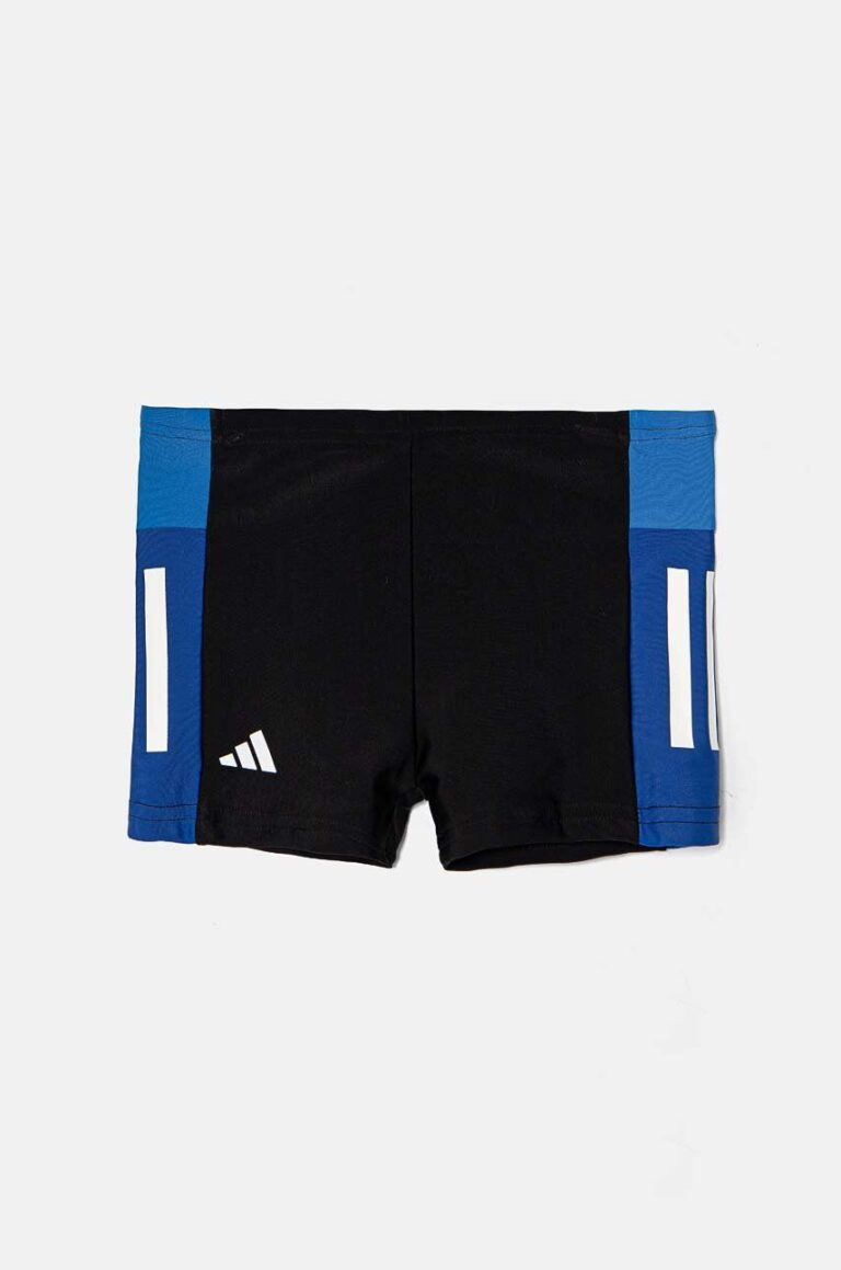 adidas Performance costum de baie copii CB 3S BOXER culoarea negru