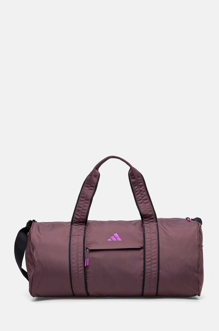 adidas Performance geanta sport Yoga culoarea violet