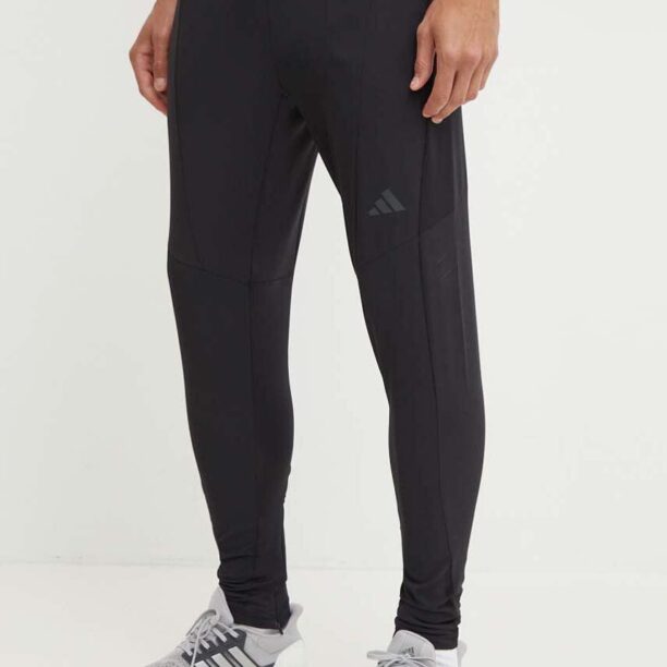 adidas Performance pantaloni de antrenament Designed for Training culoarea negru