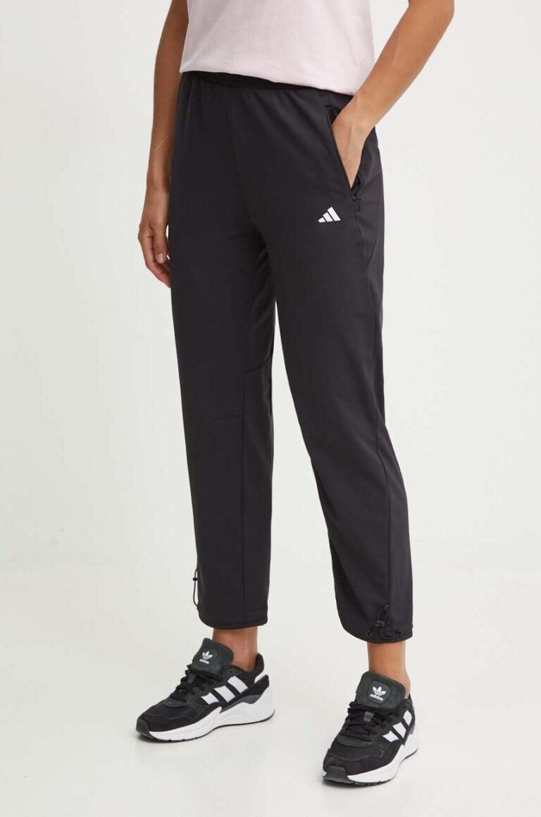 adidas Performance pantaloni de antrenament culoarea negru