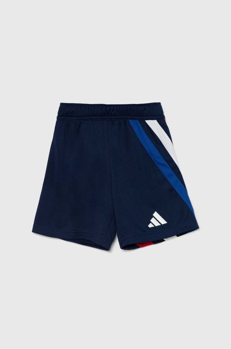 adidas Performance pantaloni scurti copii FORTORE23 SHO Y culoarea albastru marin