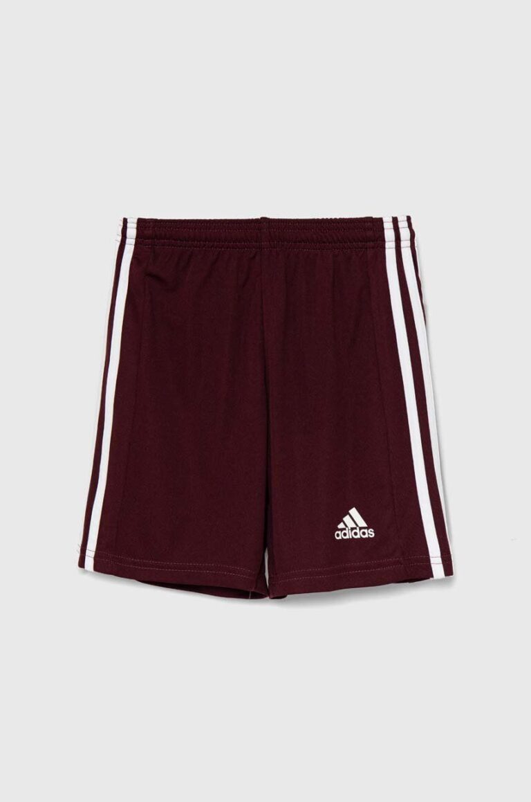 adidas Performance pantaloni scurti copii SQUAD 21 SHO culoarea bordo