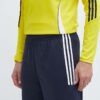 adidas Performance pantaloni scurți de antrenament Legends culoarea albastru marin