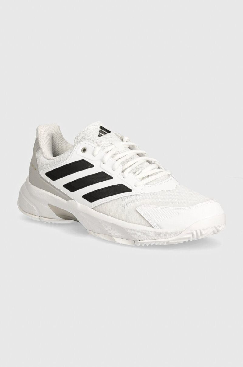 adidas Performance pantofi de antrenament CourtJam Control 3 culoarea alb