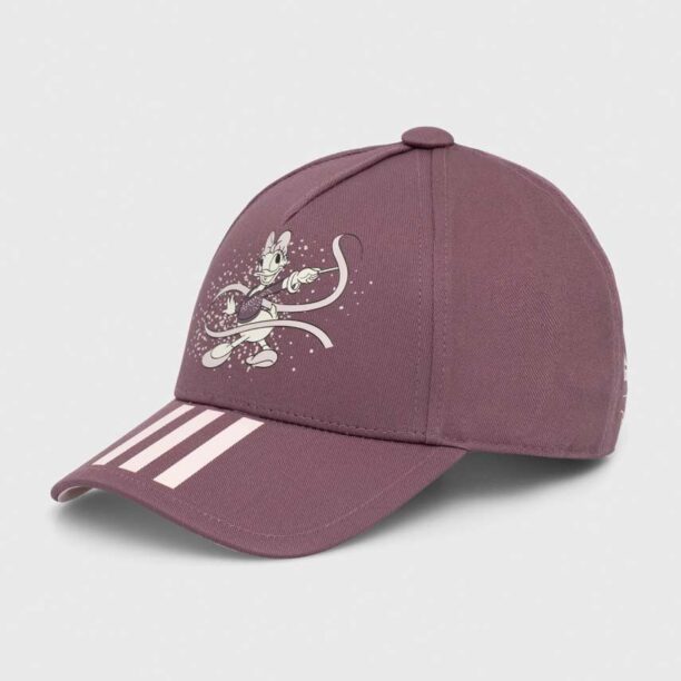 adidas Performance șapcă de baseball pentru copii LK MD CAP culoarea violet