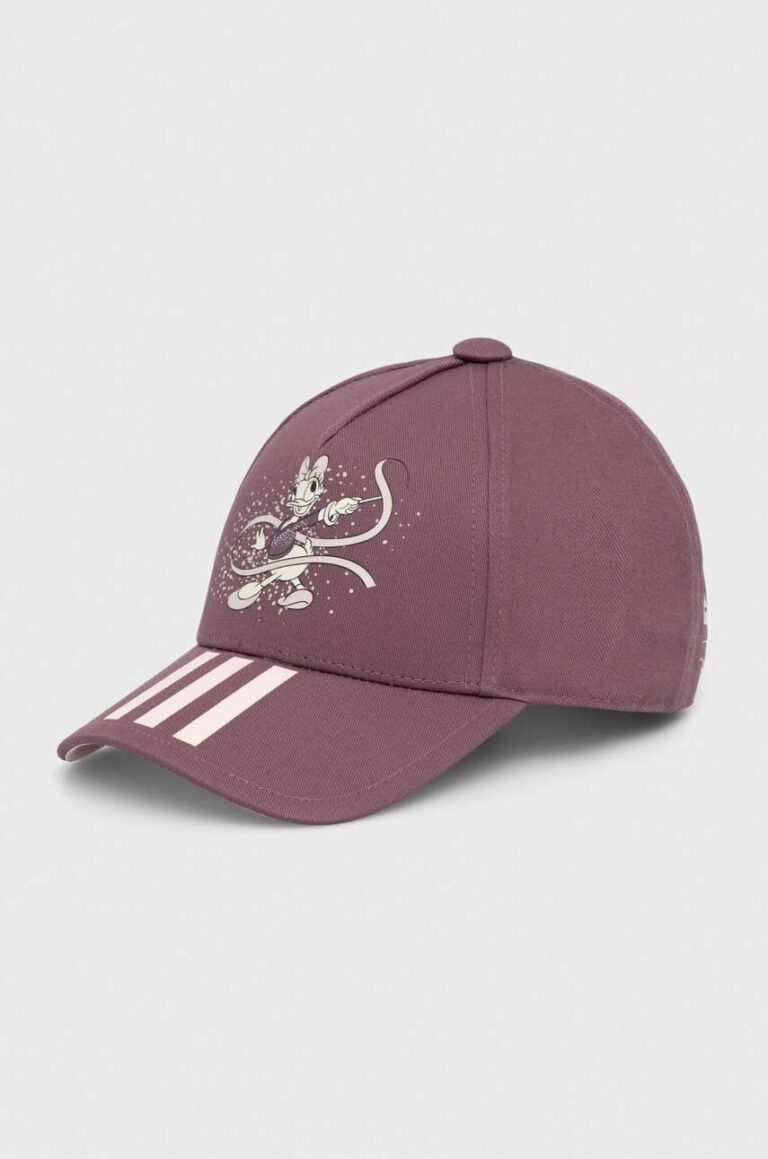 adidas Performance șapcă de baseball pentru copii LK MD CAP culoarea violet